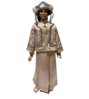 Large Oriental Porcelain Doll by Donna Faville