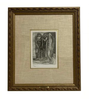 The Three Graces Framed Etching by Pablo Picasso