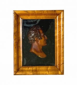 Wax Portrait of the Duke of Wellington by Wyon