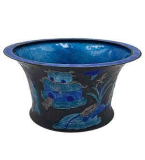 Vintage Chinese Enamel Bowl