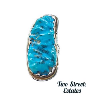 Alvina Q Zuni Turquoise Ring