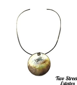 925 Sterling Silver Shell Necklace