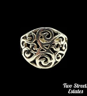 925 Sterling Silver Decorative Ring