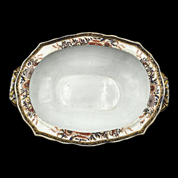 Vintage 19th Century Masons Ironstone ''Oval Serving Bowl'' - Image 3
