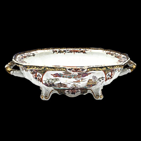 Vintage 19th Century Masons Ironstone ''Oval Serving Bowl'' - Image 2