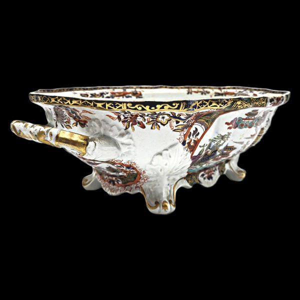 Vintage 19th Century Masons Ironstone ''Oval Serving Bowl'' - Image 4