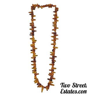 Vintage Decorative Baltic Amber Necklace