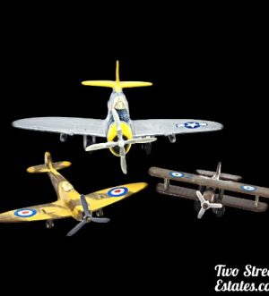 Vintage Plane Bundle (3 Total) ''Made In China''