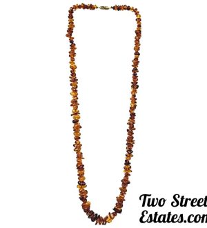 Vintage Decorative Baltic Amber Necklace