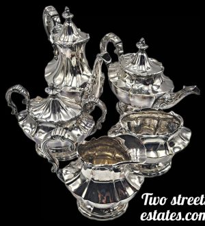 Reed & Barton Victorian #6700 (Set Of 5) Silver Plate Set