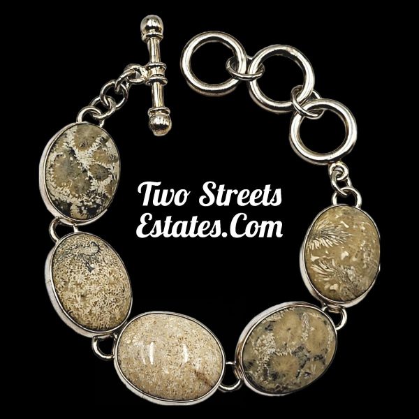 Charles Albert - sterling silver Unique Fossil, Mineral & Gemstone Jewelry