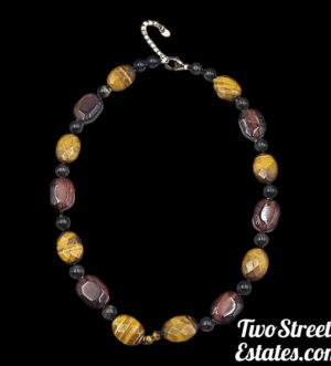 Vintage Tigers Eye Necklace By: Lucas Larneth