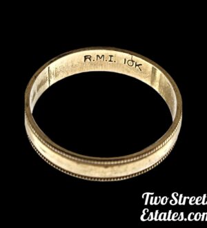 Vintage 10k Ring / Wedding Band By: R.M.I