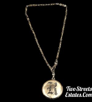 Vintage Gold Filled 1910 Hayward Locket (w) Chain
