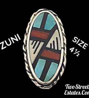 Vintage Sterling Silver Zuni Ring