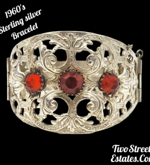 Vintage 1960's Sterling Silver Bracelet