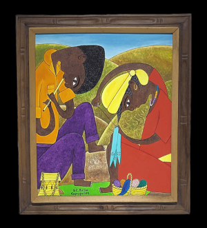 Seymor E Bottex ''Haitian Painting'' Original