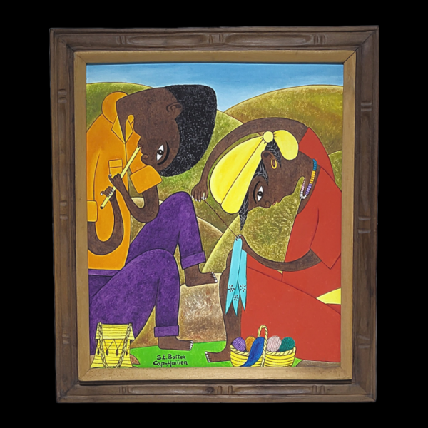 Seymor E Bottex ''Haitian Painting'' Original