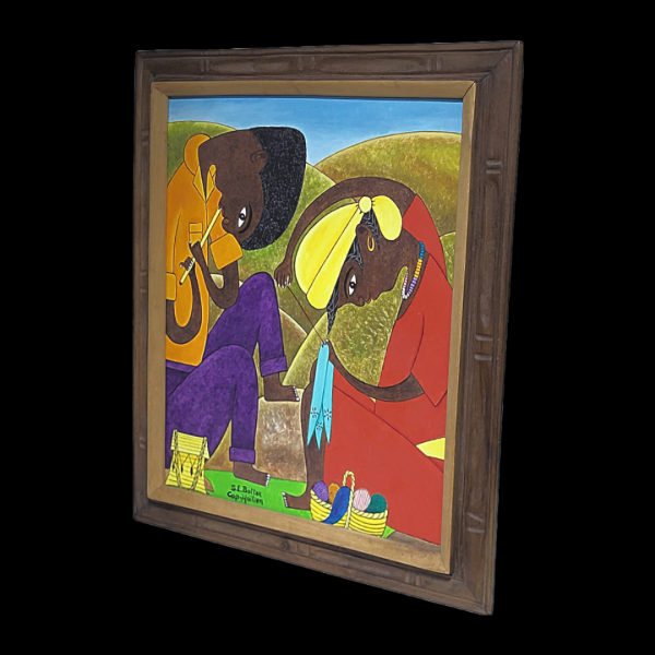 Seymor E Bottex ''Haitian Painting'' Original - Image 3