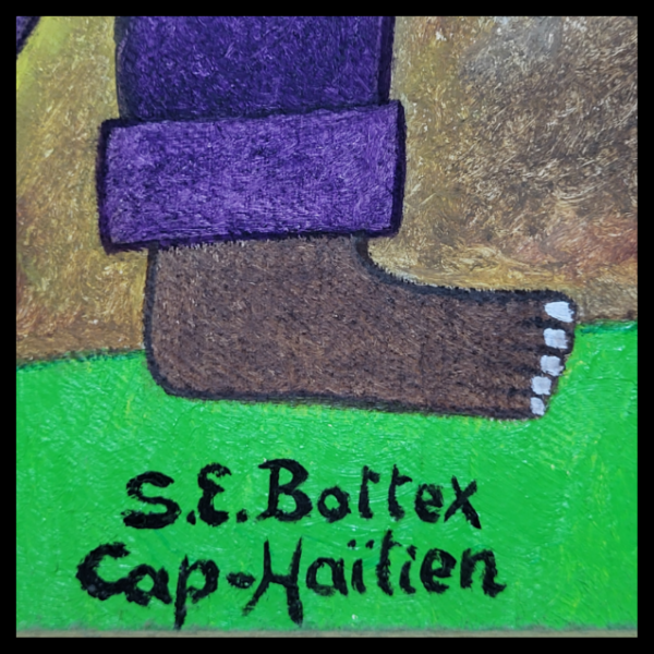 Seymor E Bottex ''Haitian Painting'' Original - Image 5