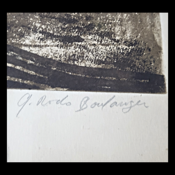 Garciela Rodo Boulanger ''Lithograph Signed by Artist'' - Image 4