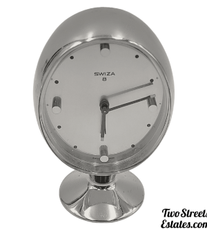 Vintage Swiza 8 Swiss Made alarm clock