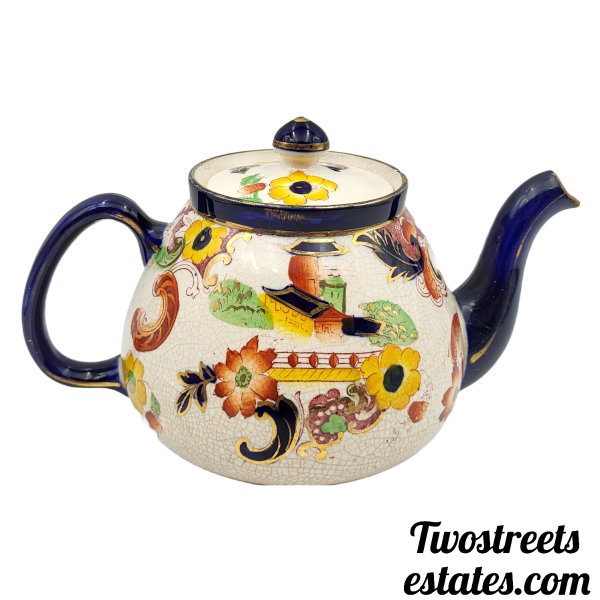 Vintage Porcelain Japanese tea pot - Image 3