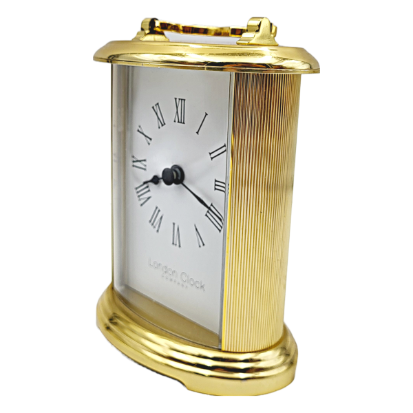 Vintage London Clock Company Quartz Mantle Carriage Clock - Image 5