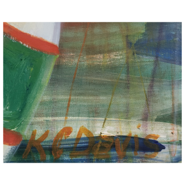 Nautical Painting of Lobster trap Buoys - Image 8